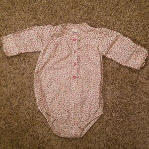 Oshkosh Floral Onesie